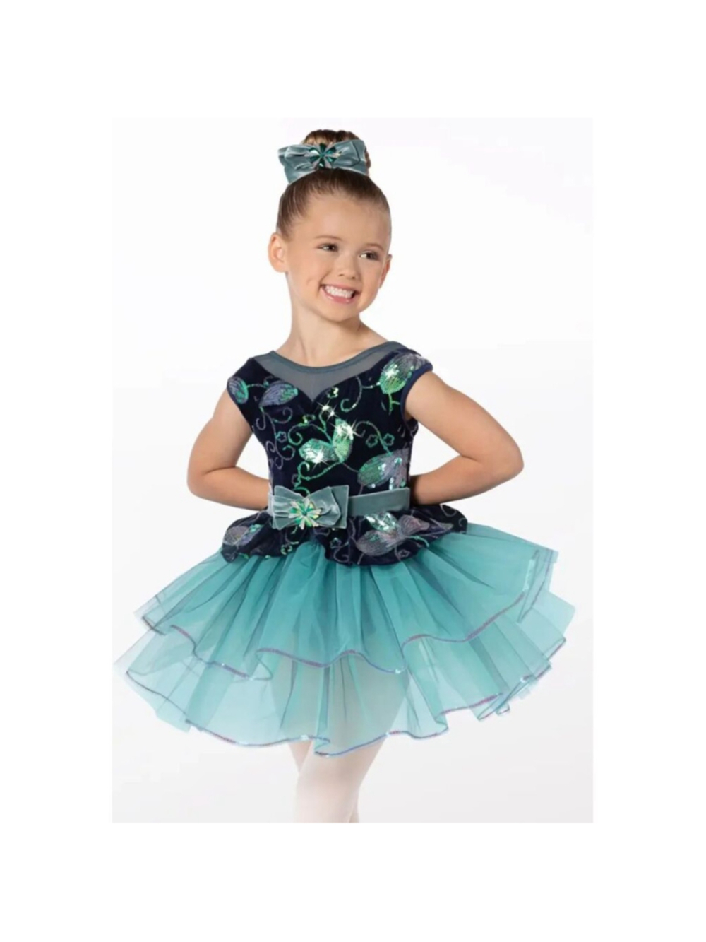 Weissman Night Night Song 14393 XSC 4/5 Dance Ballet Costume EUC